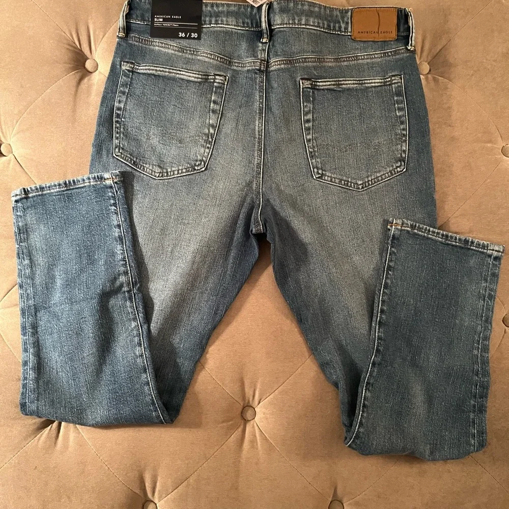 Mens Slim American Eagle Jeans size 36x30 - Picture 2 of 8
